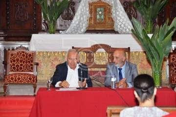 Pregón de las fiestas de San Francisco 2018 a cargo de Antonio Vega Martel (Foto Francisco Javier Santana)